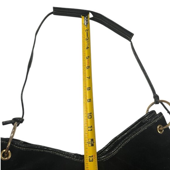 Baby Phat Vintage Women's Handbag Y2K Purse Hobo Studded Suede Leather Bling - Picture 6 of 7